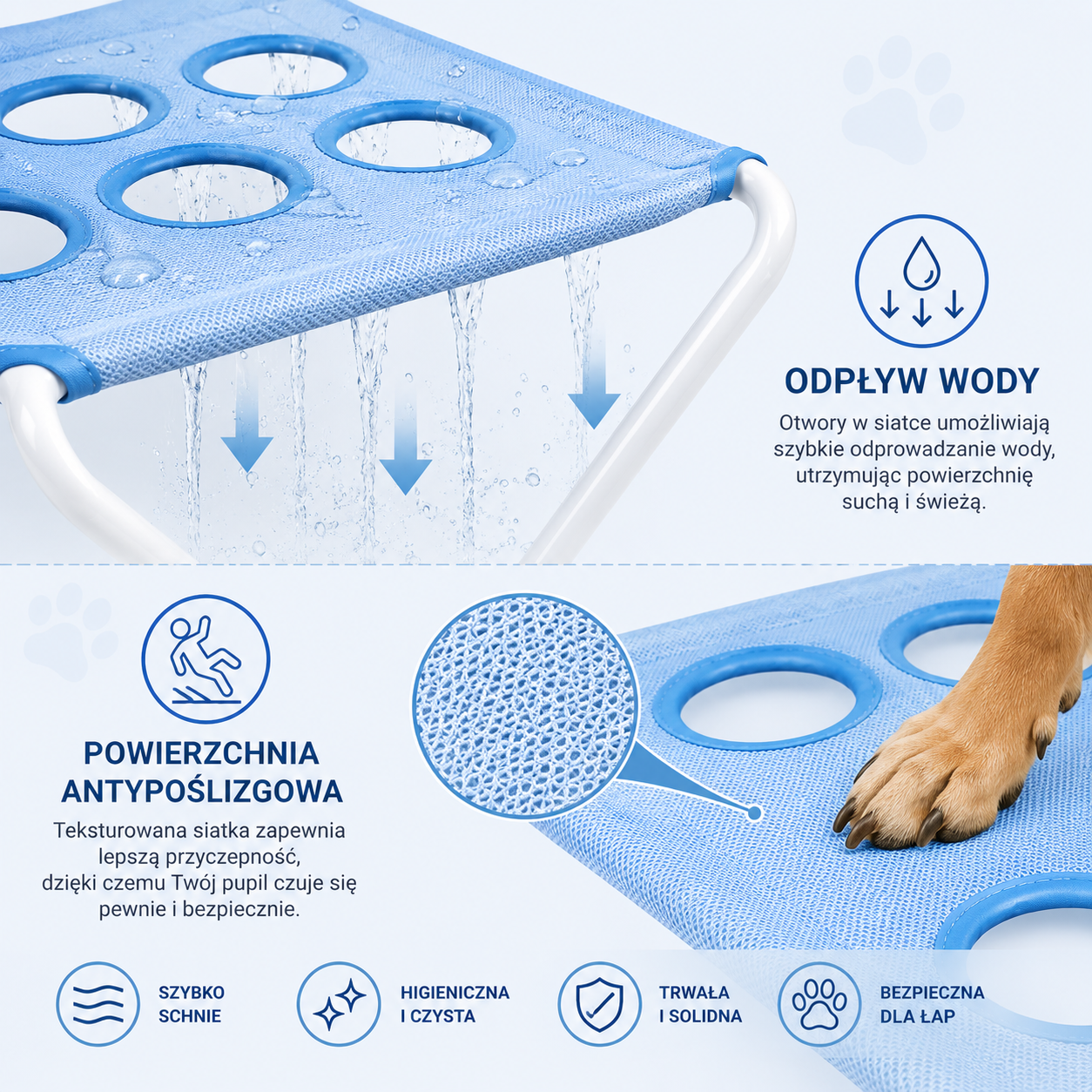 FluffyBath - Stojak do kąpieli psa