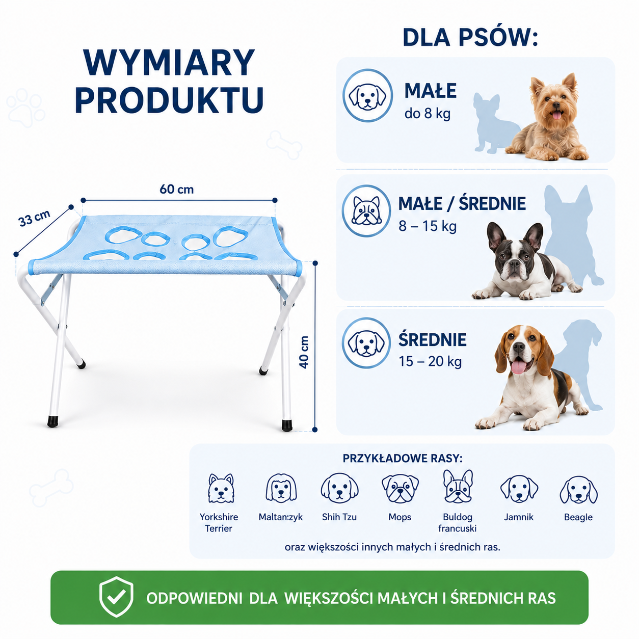 FluffyBath - Stojak do kąpieli psa